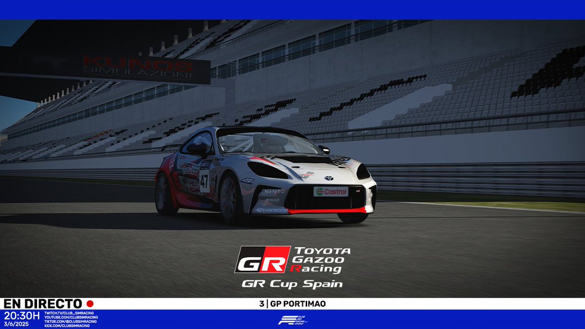 club_simracing's tweet photo. 🔴 EN DIRECTO

https://t.co/vfJbtJr5g9
https://t.co/2Hw7lRCh4A 
https://t.co/rej7BOLuMK 

#csr #simracing #motor #motorsport #españa https://t.co/sVSJ4XF8ql