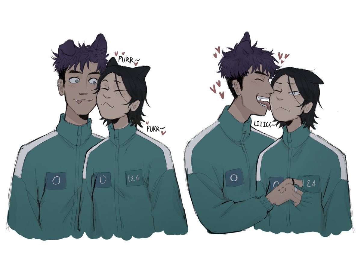 puppyboy and catboy #thangyu #230x124 #SquidGame