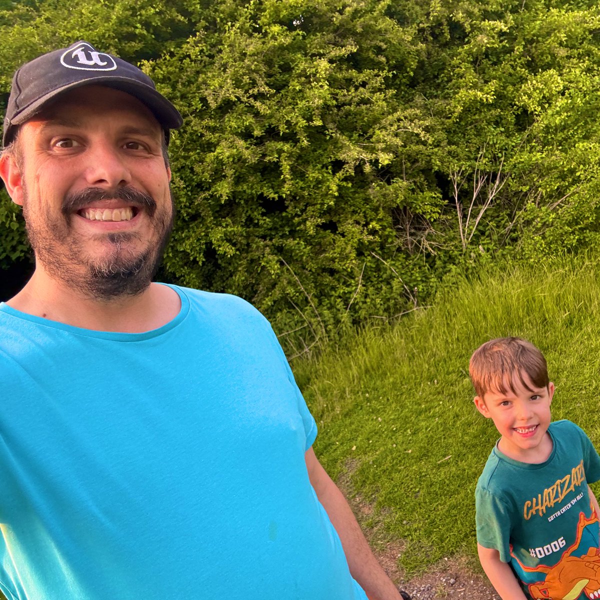 Prof. Chris Headleand (@chrisheadleand) on Twitter photo Three weeks out of hospital, some big lifestyle changes but made much easier by great friends, loving family, and the best jogging partners a man could ask for. Three weeks out of hospital, some big lifestyle changes but made much easier by great friends, loving family, and the best jogging partners a man could ask for.