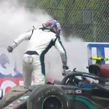 F1JayyUK's tweet image. Nobody called for race ban when George got out of his car and slapped Bottas