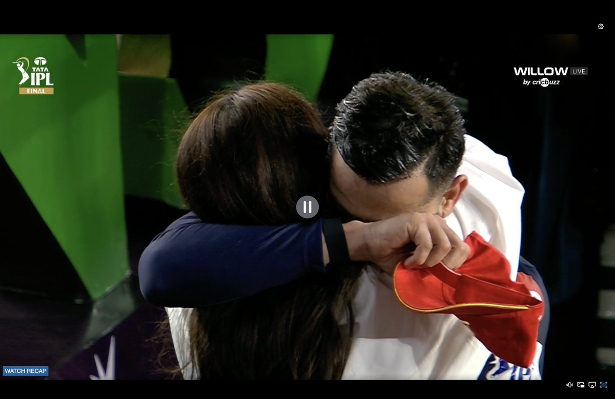 For that young kid who stayed up late, eyes wide with hope, watching Gayle rain sixes like thunderclaps, ABD reverse scoop the laws of physics, and Kohli wear heartbreak like a crown. 

This one’s for you.
For the years of almosts, of what-ifs and rain-ruined dreams.
For the