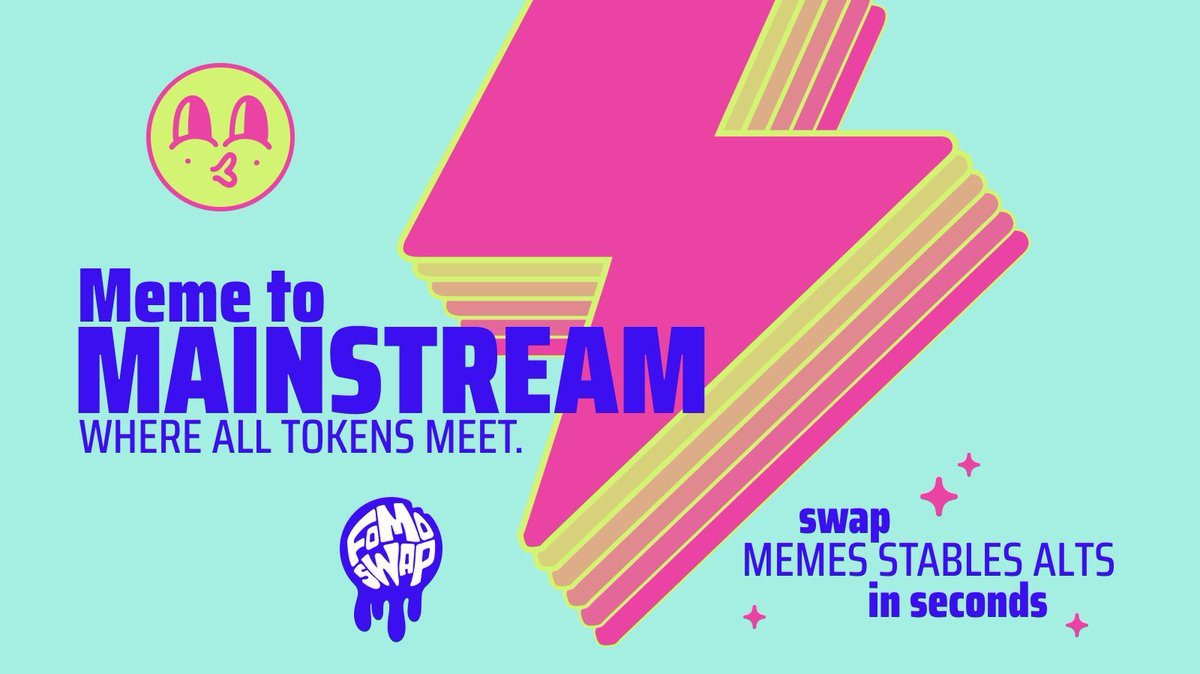 No token left behind!  

From memes to stables to alts, FomoSwap bridges all chains in seconds.   

20+ networks, 500+ tokens.  
No limits, no headaches.