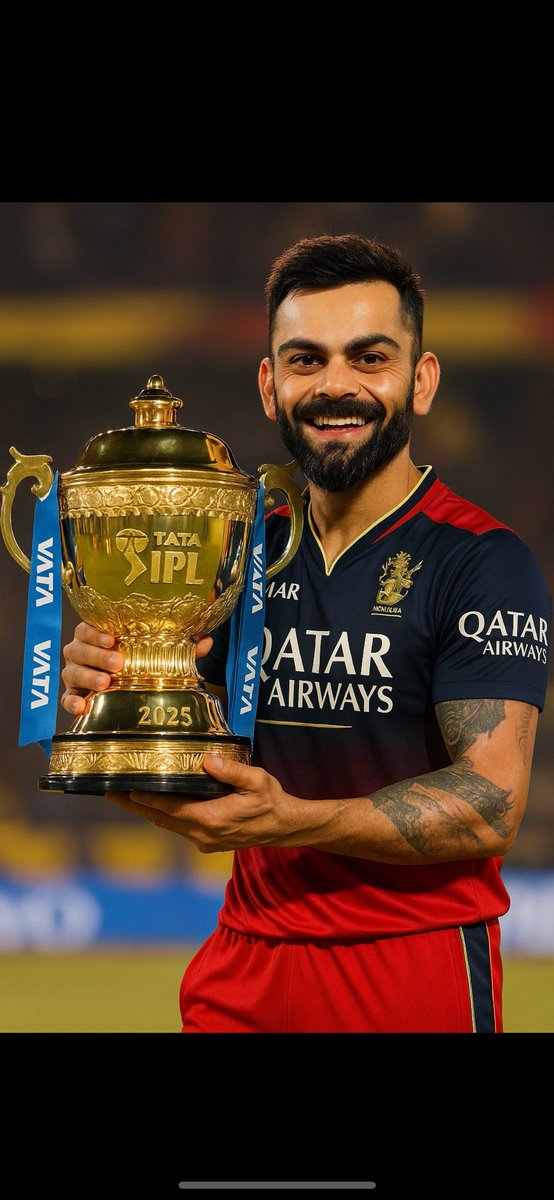 Congratulations RCB Royal Challenger Bangalore 🎉 

All team members and management system 
#RCBvsPBKS #RCBvPBKS 
#IPLFinal #Viratkohl
#IPLFinal