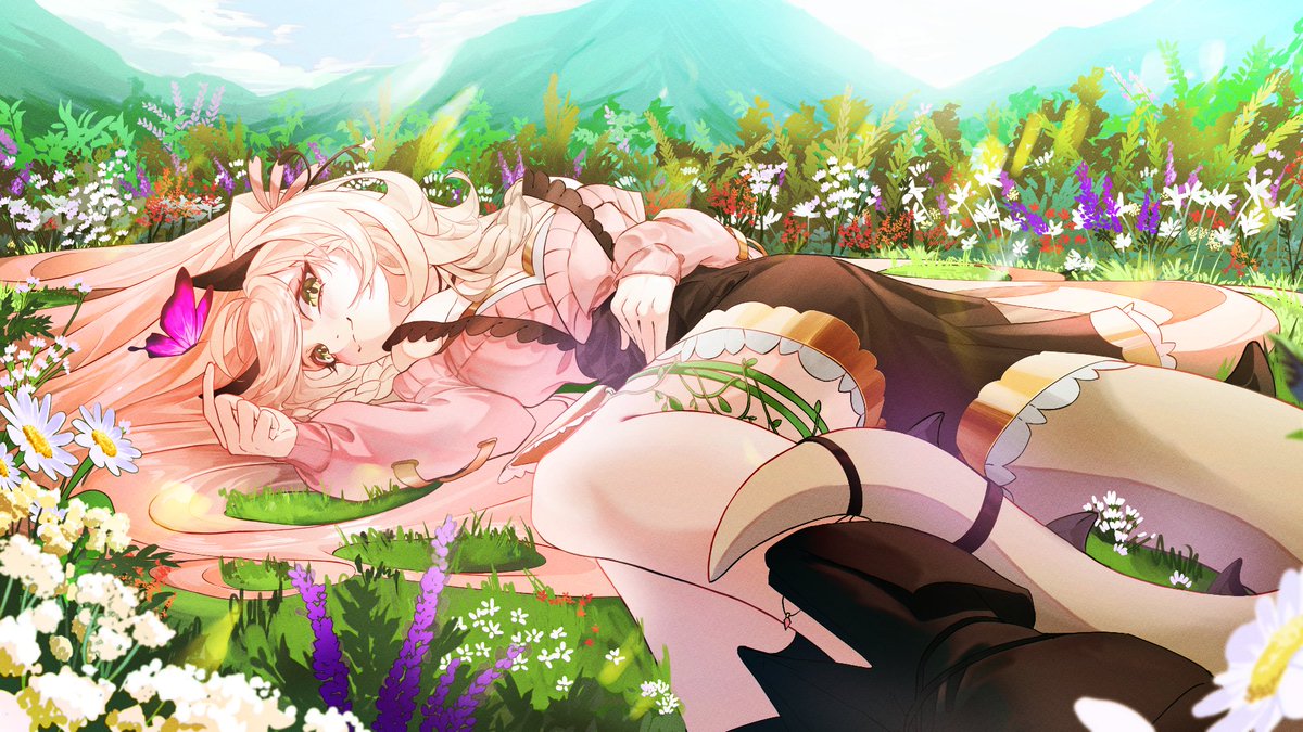 saurawr_'s tweet image. join me for a break? 🦋 #saurawrt