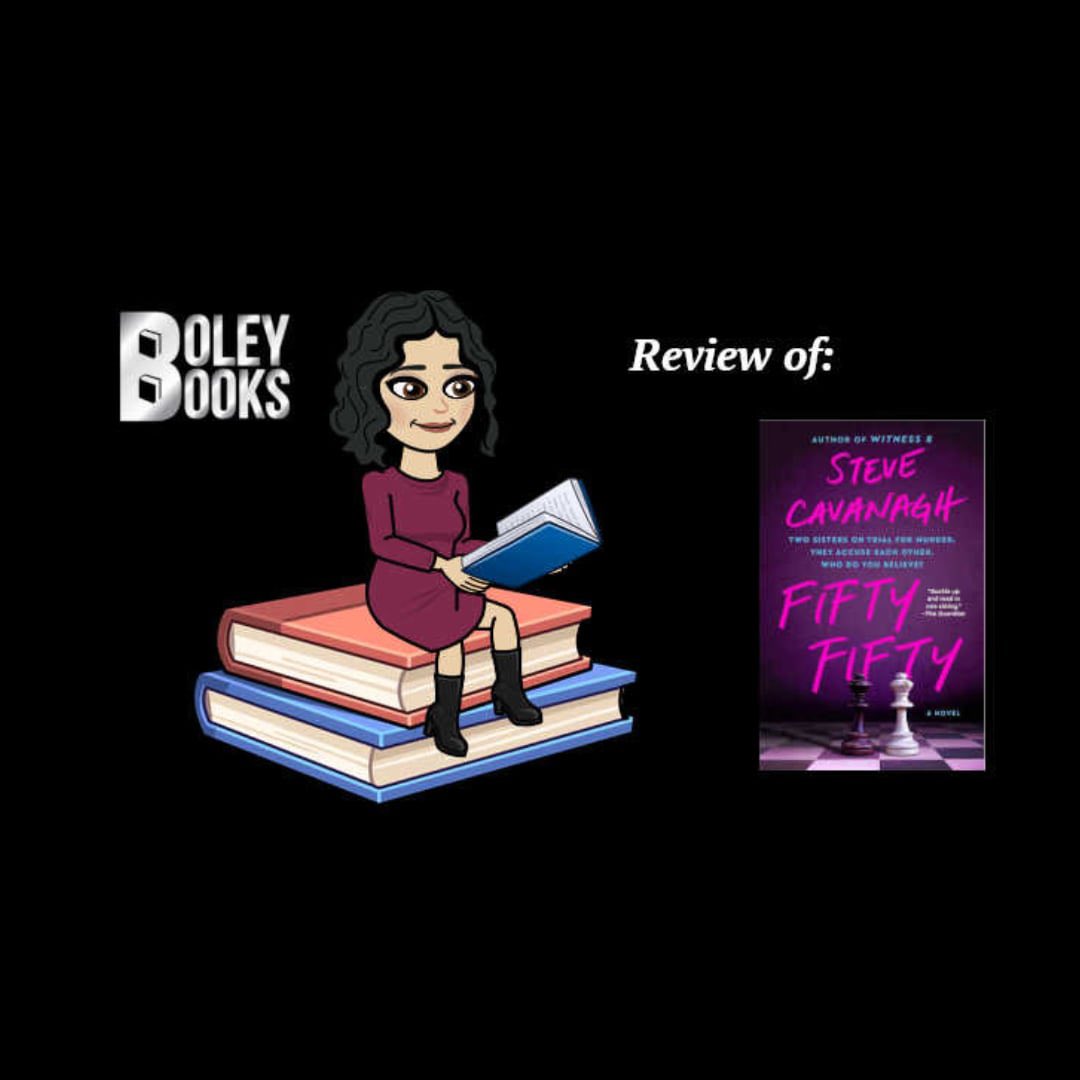 boleybooks's tweet photo. Now Available! 🥳🎉📚
Book Review- https://t.co/rb6eKxoUa2
#boleybooks #fiftyfifty #SteveCavanagh #bookbeast #netgalley #bookbuds #bookclub https://t.co/HXXfysyWD5