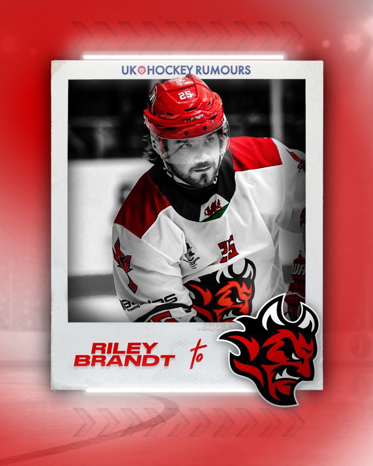 Re-signing Rumour ✍️

Riley Brandt re-signs with the Cardiff Devils for the 25/26 season 

📈: eliteprospects.com/player/153222/…

Graphic - <a href="/hcllyas/">holly 🍊</a> 🔥
