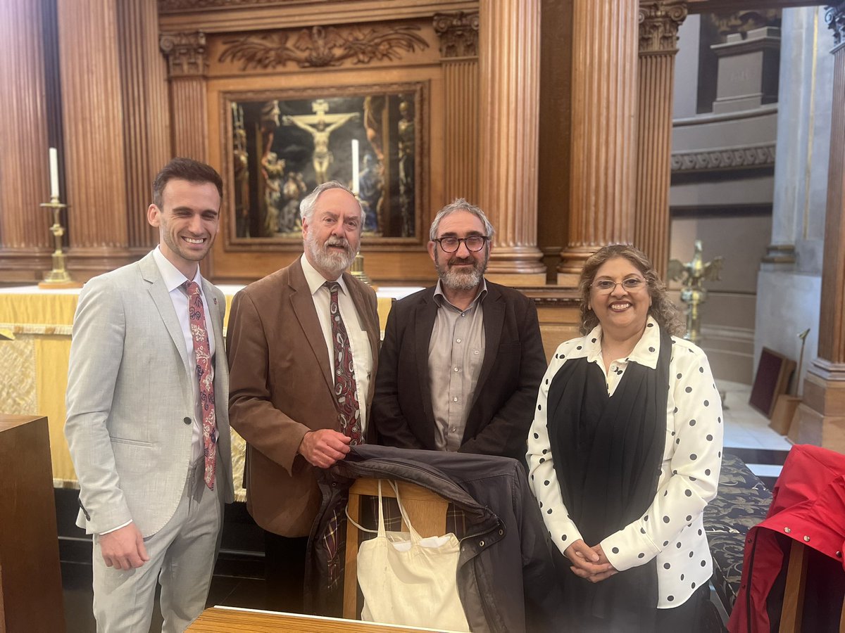 Reform Judaism (@reformmovement) on Twitter photo Convenor of the Reform Beit Din <a href="/RabbiRomain/">Jonathan Romain</a> and <a href="/hhi1/">Hifsa Haroon-Iqbal OBE DL MPhil</a> (Director of Political Engagement at the Association of British Muslims) are speaking in favour of ritual circumcision of boys at the <a href="/NatSecSoc/">National Secular Society</a> debate on the topic at St Bride's Church in London. Convenor of the Reform Beit Din <a href="/RabbiRomain/">Jonathan Romain</a> and <a href="/hhi1/">Hifsa Haroon-Iqbal OBE DL MPhil</a> (Director of Political Engagement at the Association of British Muslims) are speaking in favour of ritual circumcision of boys at the <a href="/NatSecSoc/">National Secular Society</a> debate on the topic at St Bride's Church in London.