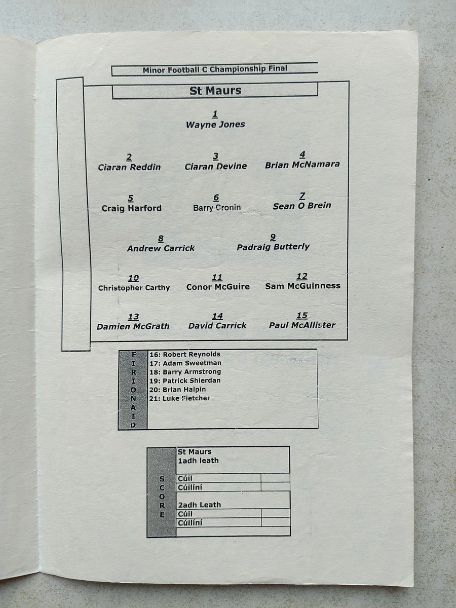 Dublin GAA Programme Collector tweet media