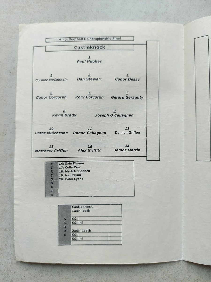 Dublin GAA Programme Collector tweet media