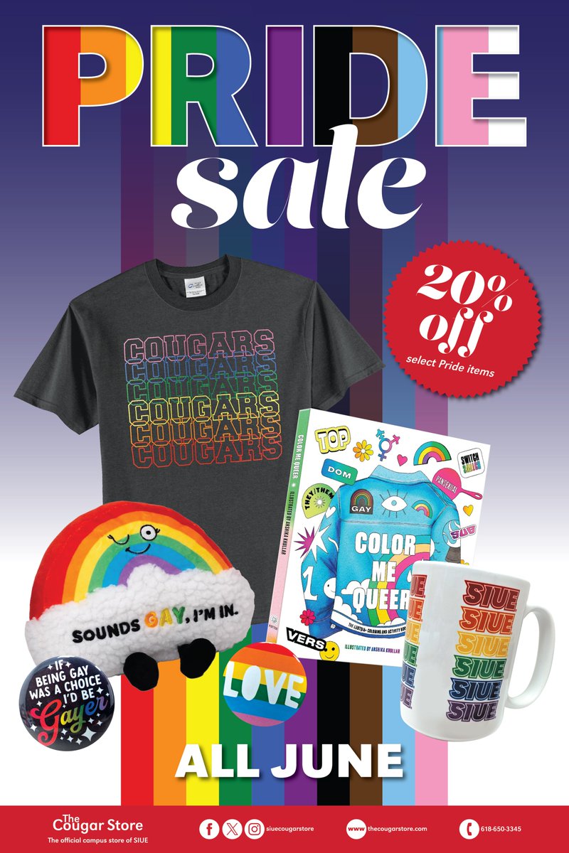 Celebrating Pride this month. Pop in and see the new long-sleeve tee! 🌈