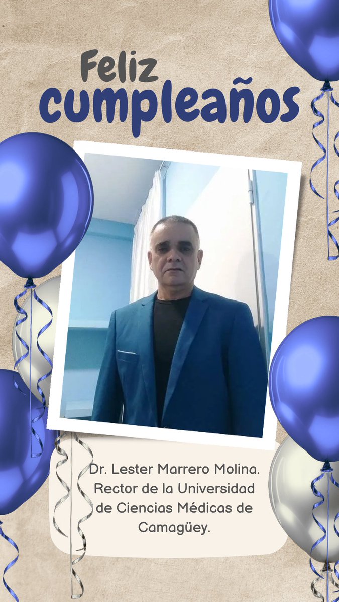 La Federación Estudiantil Universitaria extiende sus más sinceras felicitaciones al rector, el Dr. Lester Marrero Molina en su cumpleaños. Agradecemos su dedicación, liderazgo y compromiso con nuestra comunidad universitaria. 
 ¡Feliz cumpleaños! 🎉 🎉🎉
