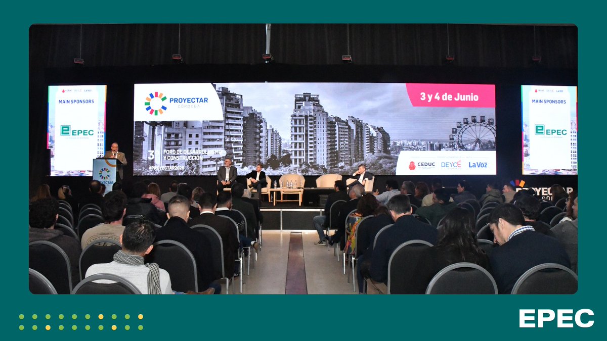 🙌Estamos presentes en Proyectar Córdoba 2025, el tercer foro de desarrollo y construcción realizado en el Centro de Convenciones Córdoba y organizado por <a href="/CEDUC4/">CEDUC</a>.