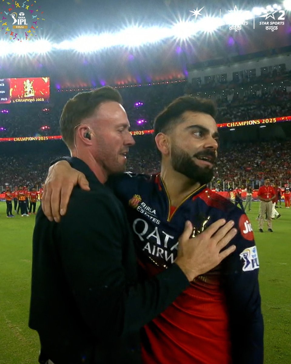 ಈ ಕ್ಷಣಕ್ಕಾಗಿ ಎಷ್ಟು ವರ್ಷದಿಂದ ಕಾಯ್ತಾ ಇದ್ವಿ ಮಗ. 🥺❤

#RCBvPBKS #IPLOnJioStar #IPL2025 #IPLFinals