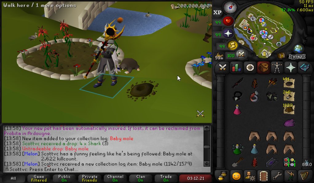 #46 - Baby Mole 2,622 kc