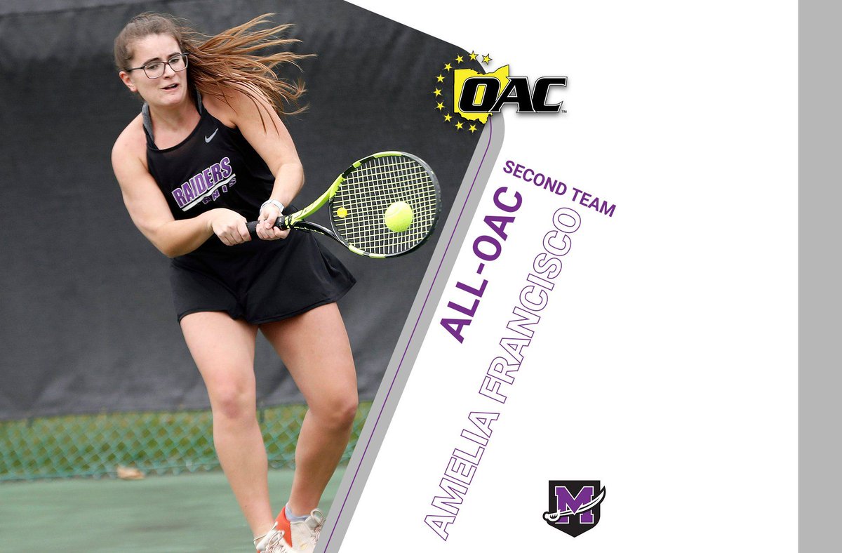 Women’s Tennis: Francisco Named All-OAC For Second Straight Year

buff.ly/s4gXPUC