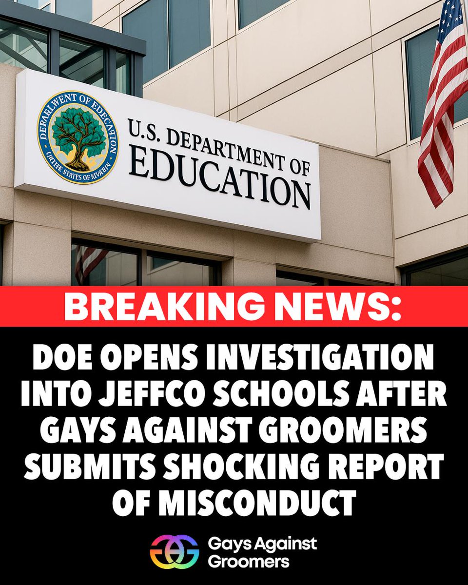 Gays Against Groomers (@againstgrmrs) on Twitter photo 🚨Over the past school year, 33 sexual incidents were reported within Jefferson County Public Schools. Gays Against Groomers spent the year working closely with parents to bring the <a href="/JeffcoSchoolsCo/">Jeffco Public Schools</a> scandals to light.
Our Director of Content (<a href="/SiliconJoe/">Jesse Joe Jameson</a>), a victim of the 🚨Over the past school year, 33 sexual incidents were reported within Jefferson County Public Schools. Gays Against Groomers spent the year working closely with parents to bring the <a href="/JeffcoSchoolsCo/">Jeffco Public Schools</a> scandals to light.
Our Director of Content (<a href="/SiliconJoe/">Jesse Joe Jameson</a>), a victim of the