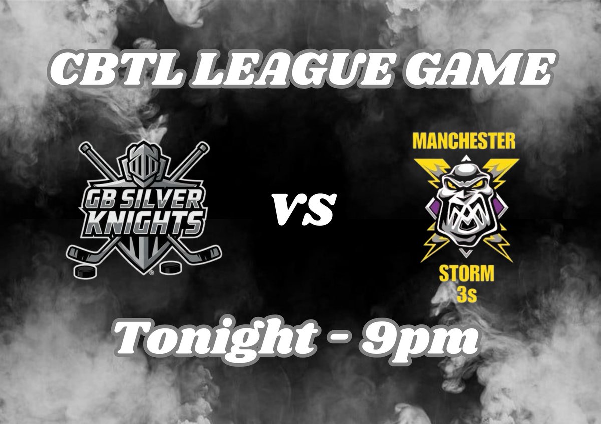 🚨GAMEDAY🚨

Join us at 9pm tonight as we kick-start our <a href="/ChelBritThrees/">Chel British Threes League</a> campaign against Manchester Storm

Watch Live at 9pm over on GBSK TV on Twitch

twitch.tv/GBSK_TV