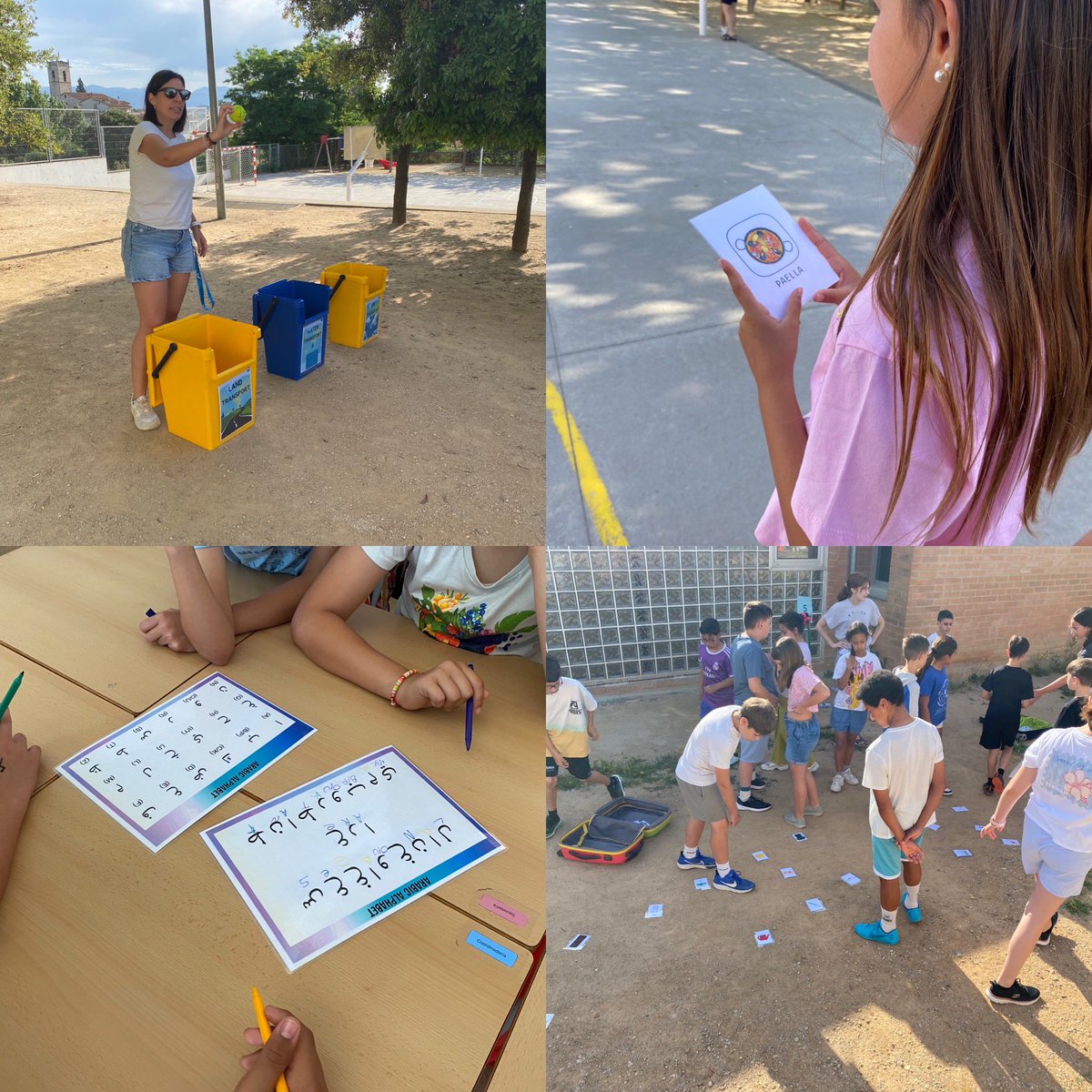 🌍✈️ Avui a l’escola hem celebrat l’English Day amb el lema Let’s explore the world!
Hem fet jocs en anglès sobre viatges i una manualitat d’una maleta! 🧳
Hi ha participat tota l’escola, petits i grans!
Visca l’English Day! 💂‍♀️🗺️
#EnglishDay #LetsExploreTheWorld