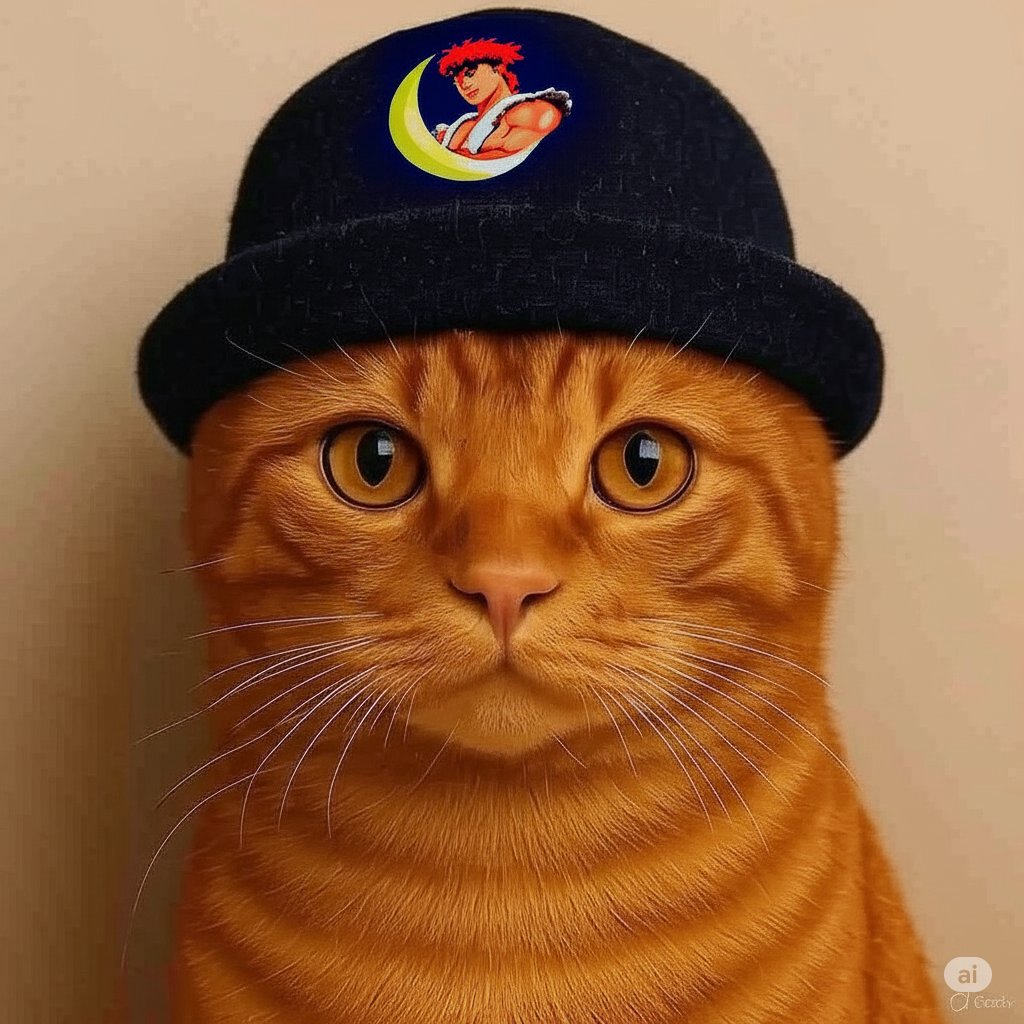 RyuOnSolana's tweet photo. Got the Ryu profile pic. Don't fade community. Don't fade cult. The hat stays on. $hat https://t.co/EAtNHFROIv