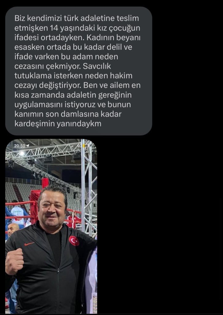 Spor eğitmeni olacak şahıs 14 yaşındaki kız çocuğuna cinsel saldırıda bulunmuş ve şu an serbest. #MemduhÇeltikTutuklansın