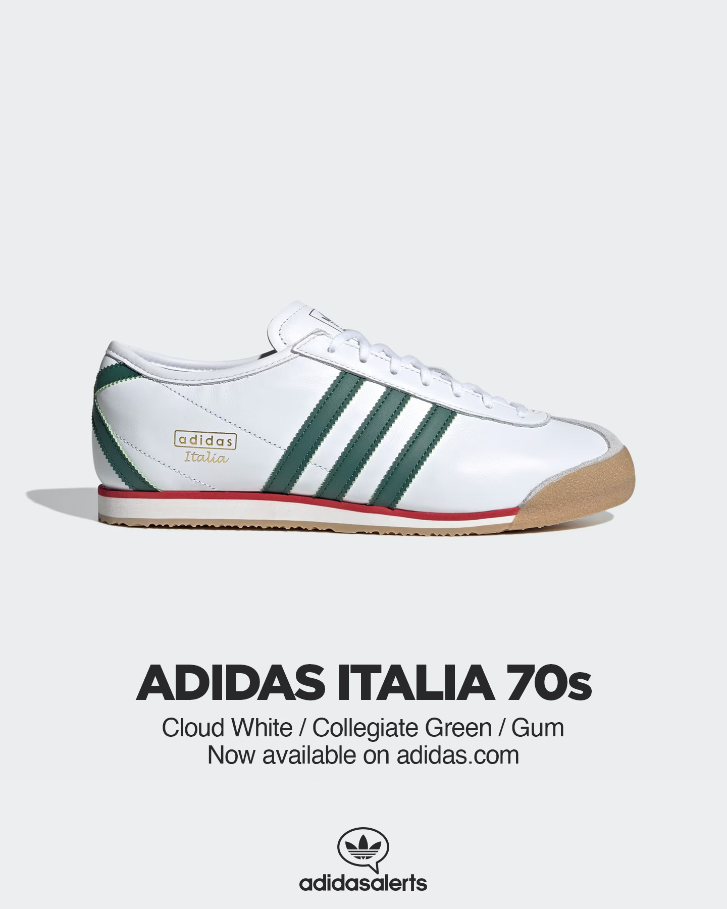 Adidas■ITALIA 70s■送料込 adidas Originals Italia 70s Cloud White Core Black JS1323