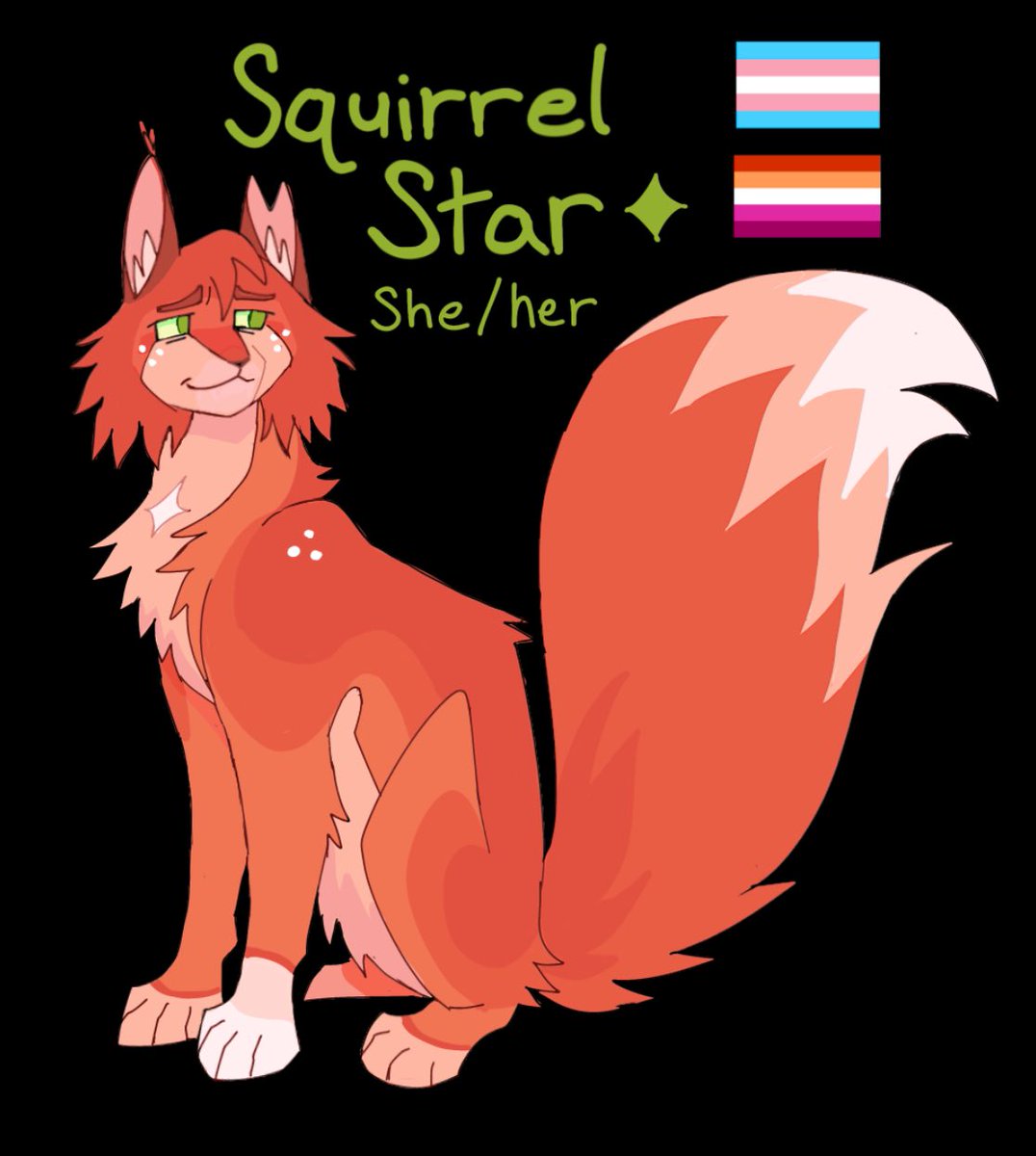 Smoked_Catnip's tweet image. Day 3: Trans-fem Lesbain SquirrelStar!!
She finally accepts she’s a Lesbain in her old age after divorcing with bramble
#warriors #warriorcats #squirrelflight #squirrelstar #warriorcatsdesign #PrideMonth
