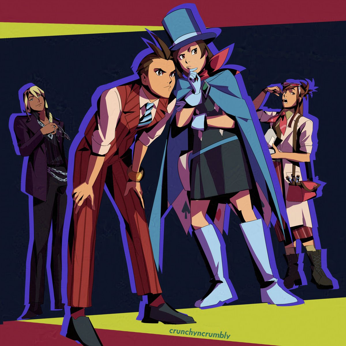 crunchyncrumbly's tweet photo. the kids 

#ApolloJustice https://t.co/BxuwlRyMDq
