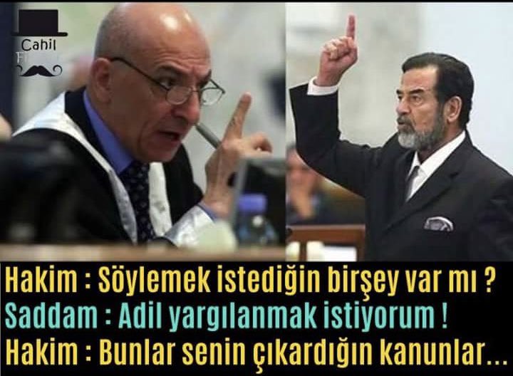 <a href="/CBAdayOfisi/">adalet!</a> Gün geldiğinde elindeki gücü haksız kullananlar, kendi yarattığı kanunlar ile yargılanacaklar!
Geldikleri gibi gidecekler!