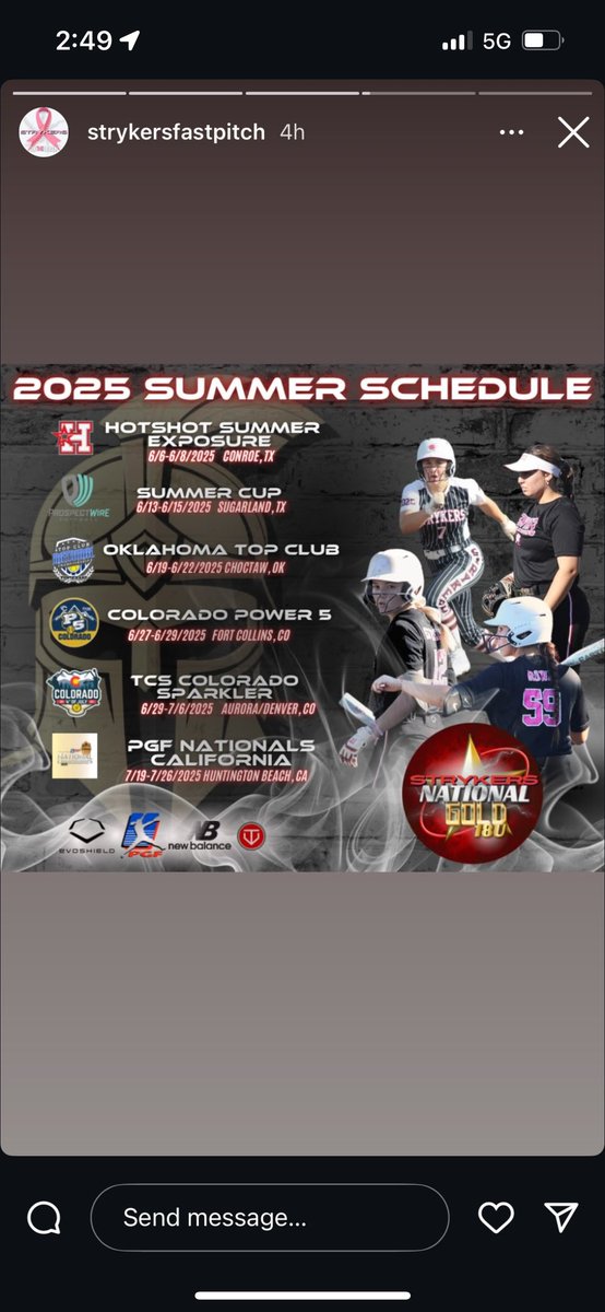 Ambrielle Linscombe (Ambi) (@ambi2026) on Twitter photo First official tournament of the summer this weekend!! Canβt wait to be back on the field w/ my teamπ₯π₯<a href="/NationalEsparza/">Strykers National Esparza π</a> <a href="/UTSASoftball/">UTSA Softball</a> <a href="/sfa_softball/">SFA Softball</a> <a href="/SoftballTemple/">Temple College Softball</a> First official tournament of the summer this weekend!! Canβt wait to be back on the field w/ my teamπ₯π₯<a href="/NationalEsparza/">Strykers National Esparza π</a> <a href="/UTSASoftball/">UTSA Softball</a> <a href="/sfa_softball/">SFA Softball</a> <a href="/SoftballTemple/">Temple College Softball</a>