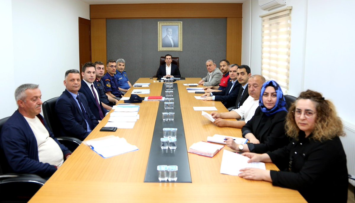 Suda Boğulma Olaylarını Önleme Komisyon Toplantısını gerçekleştirdik.