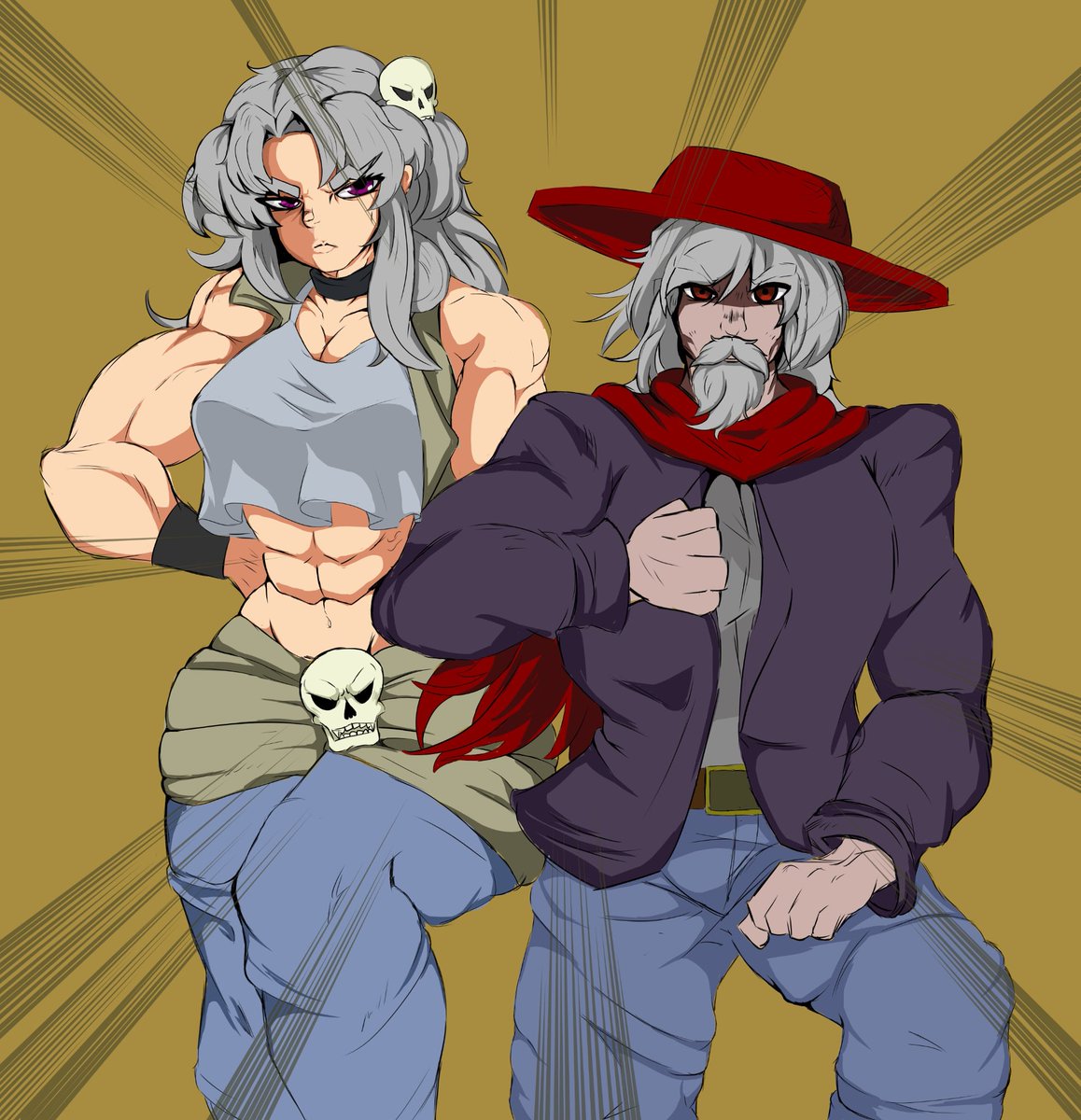TRoftelgerf's tweet image. My Terraria Gijinka with the Jojo&apos;s Styled
