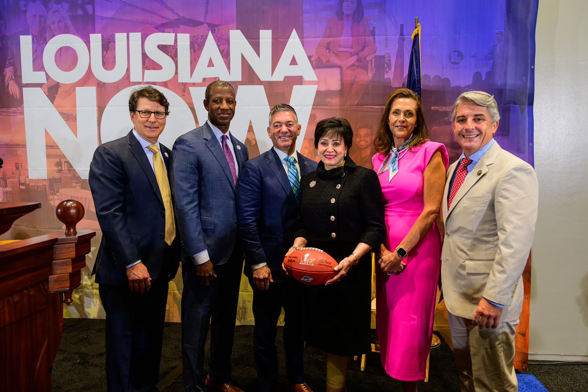 NOLASuperBowlHC's tweet image. Louisiana won Super Bowl LIX. 🏈🚀
A newly released study from @LSUOursoCollege found the event generated $1.25 BILLION in total economic activity statewide, ranking as the second most financially impactful Super Bowl of all time. #SBLIX