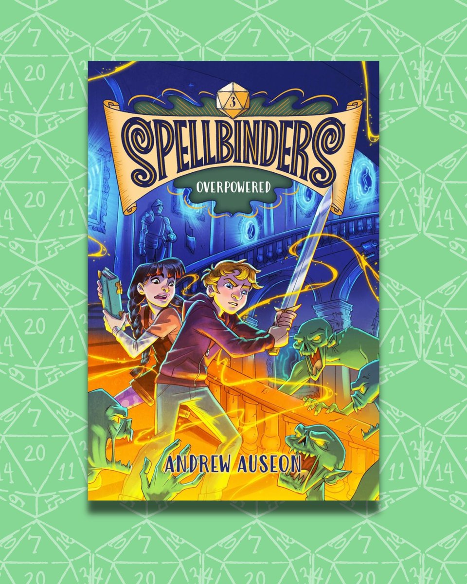 Happy publication day to Andrew Auseon's SPELLBINDERS: OVERPOWERED!🎉💚

📚 Labyrinth Road