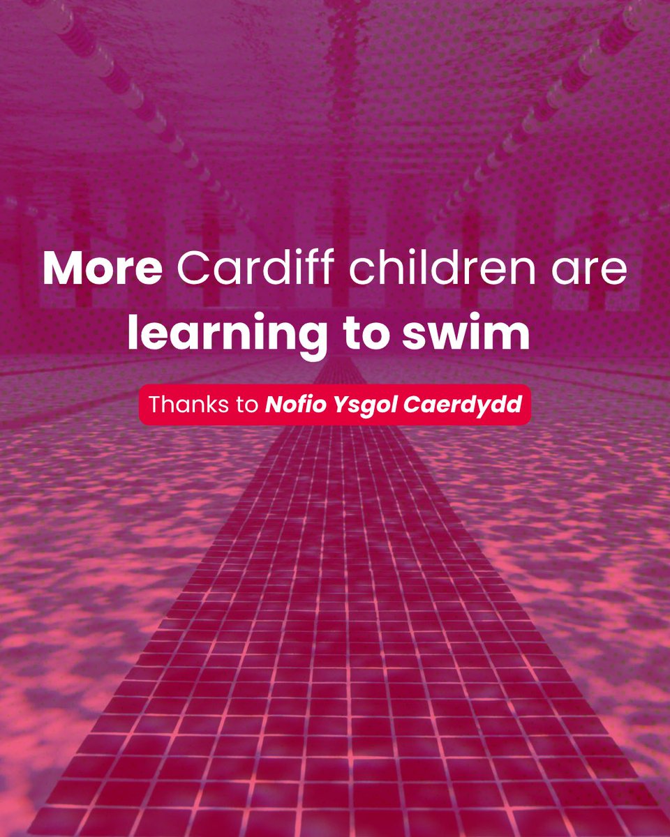 🏊‍♀️ School swimming making waves in Cardiff 🌊

✅ Participation up from 57% to 74%
✅ 2,250+ children accessing lessons
✅ Local model easing costs &amp; access

Brilliant success for Nofio Ysgol Caerdydd — and it’s expanding next year 💪👏

👉bit.ly/4mIFRgj