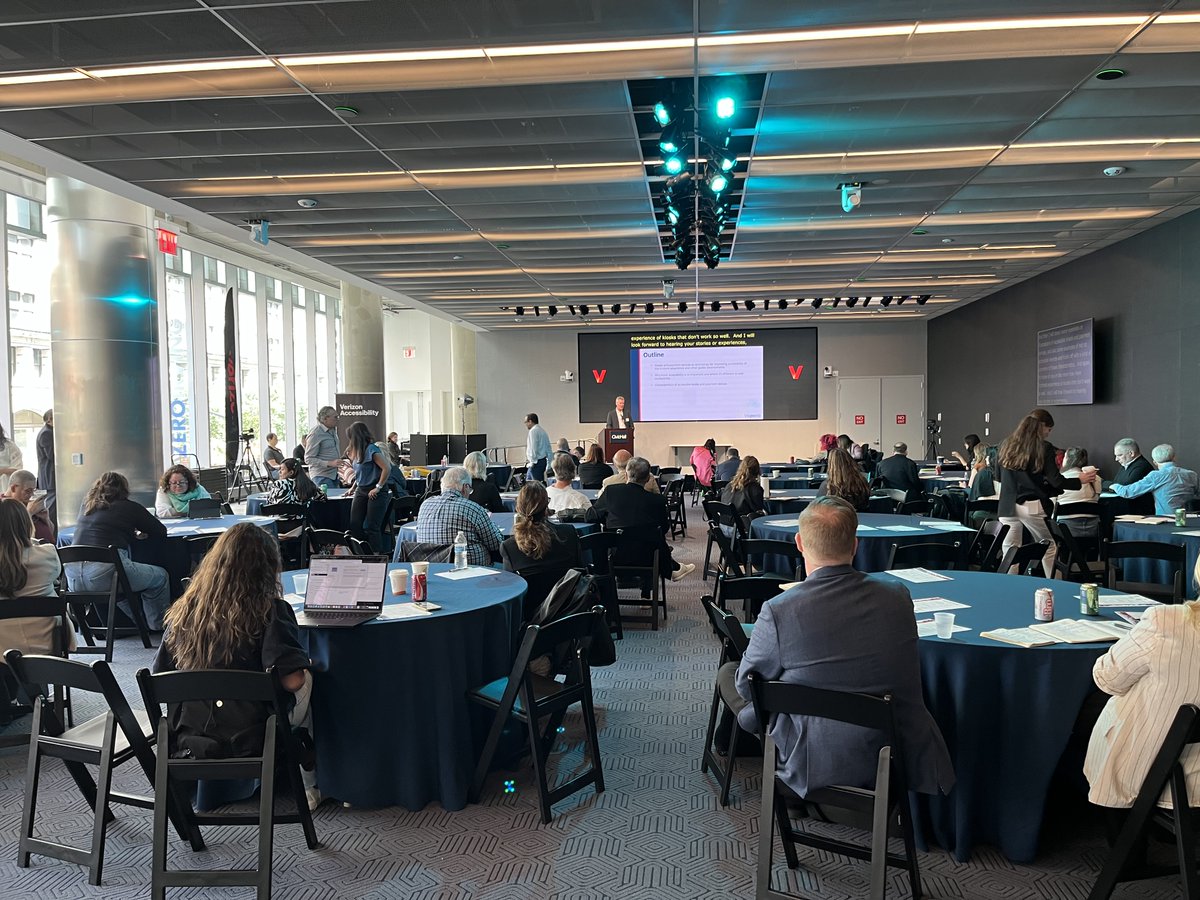 jimmalatras's tweet image. At Civic Hall for NYC Tech Week: hosting Verizon + World Institute on Disability for a powerful convo on how tech drives inclusion. Grateful to have our Chair, Xian Horn of Give Beauty Wings, lending her voice. #NYCTechWeek