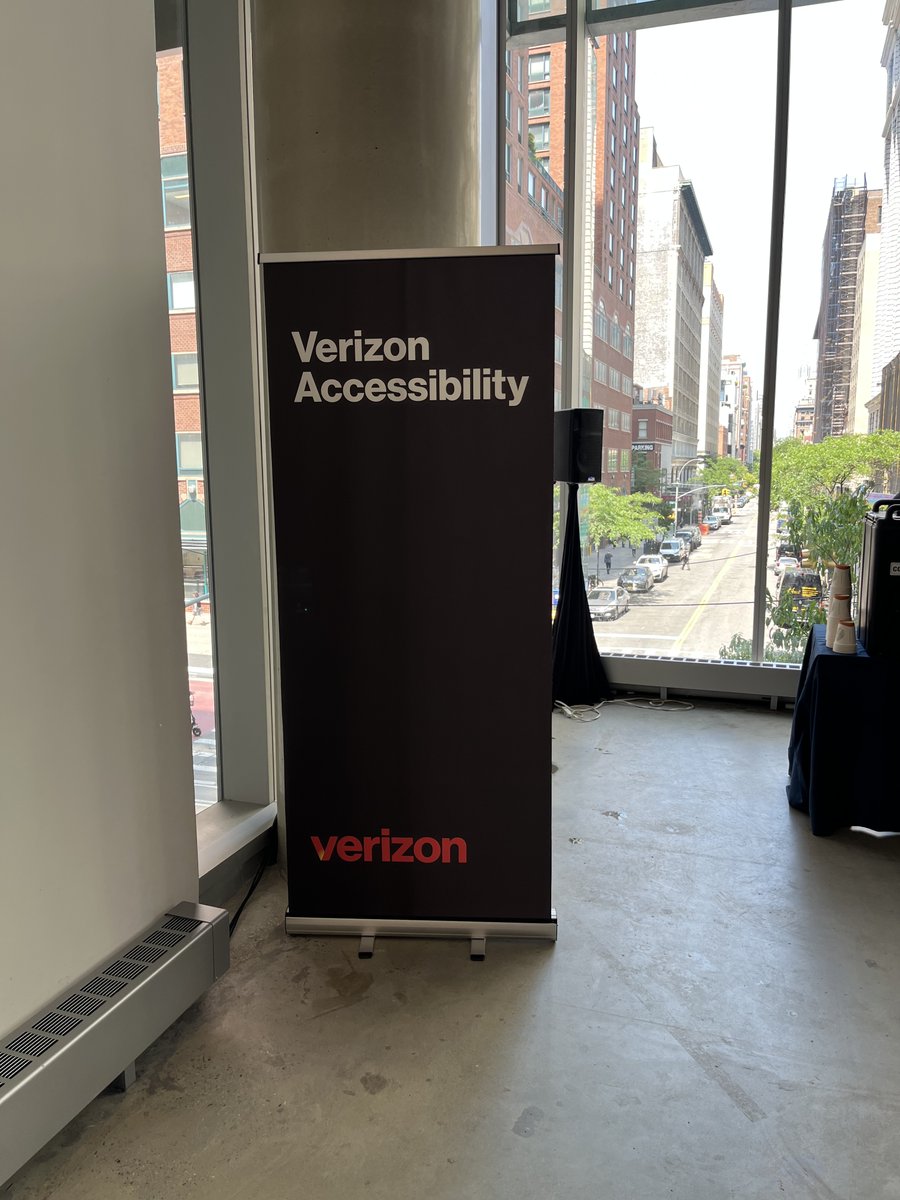 jimmalatras's tweet image. At Civic Hall for NYC Tech Week: hosting Verizon + World Institute on Disability for a powerful convo on how tech drives inclusion. Grateful to have our Chair, Xian Horn of Give Beauty Wings, lending her voice. #NYCTechWeek