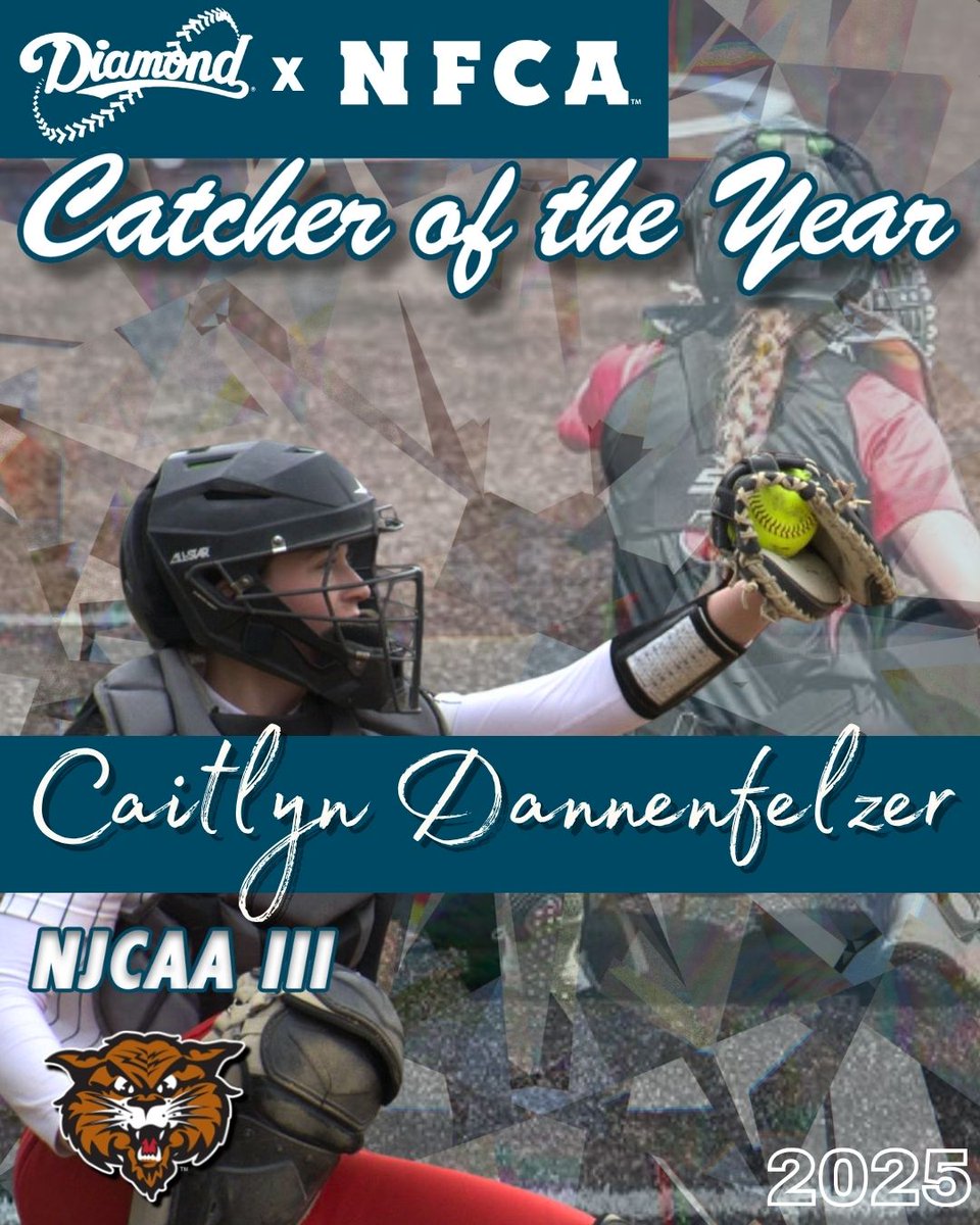 National Fastpitch Coaches Association (@nfcaorg) on Twitter photo 🚨 AWARDS ALERT: Congratulations to the 2025 <a href="/DiamondSportsCo/">Diamond Sports</a> / NFCA NJCAA Division III Catcher of the Year, <a href="/softballNDSCS/">North Dakota State College of Science Softball</a>'s Caitlyn Dannenfelzer! 🥎
🔗 bit.ly/3ZHpSFy 🚨 AWARDS ALERT: Congratulations to the 2025 <a href="/DiamondSportsCo/">Diamond Sports</a> / NFCA NJCAA Division III Catcher of the Year, <a href="/softballNDSCS/">North Dakota State College of Science Softball</a>'s Caitlyn Dannenfelzer! 🥎
🔗 bit.ly/3ZHpSFy
