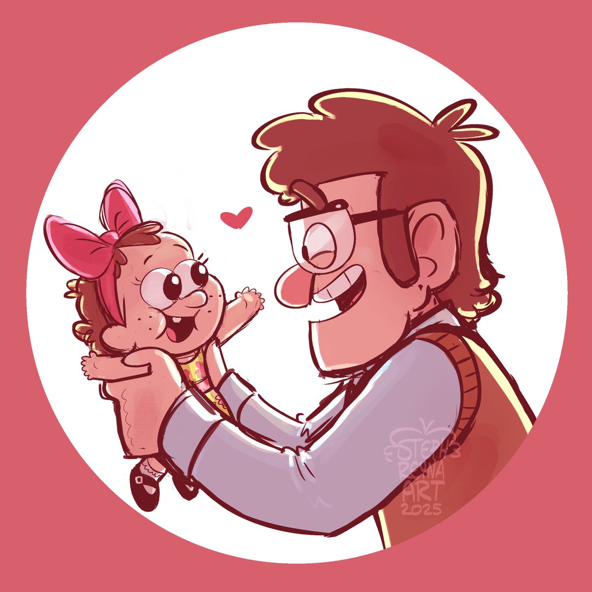 StephReynaArt's tweet image. More of my Fiddauthor baby, Rosie