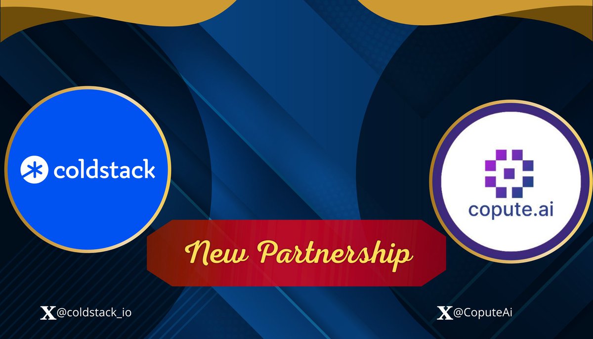 Youse_Mo's tweet image. New partnership🤝 between @coldstack_io & @CoputeAi 
To uniting decentralized storage compute to power the next generation of AI and cloud gaming. 
1/5🧵
#ColdStack #DeFi #DePin #NFTs #Blockchain #DecentralizedStorage #coputeAI $CLS