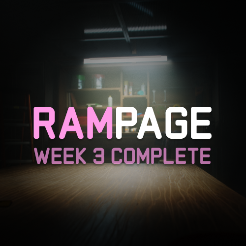 RAMpage points have been reset for Week 3. Whitelists will be assigned shortly. #ProveWithUs