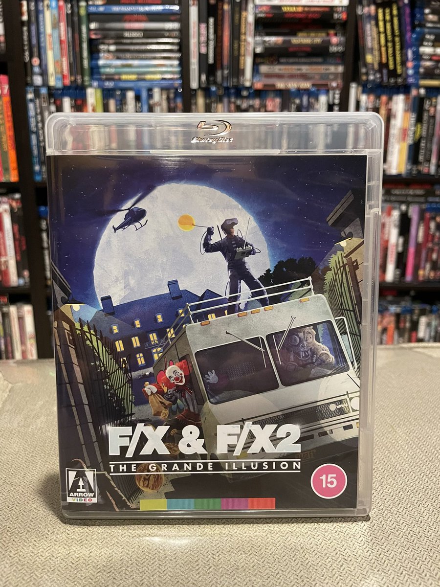 mike_vs_pereira's tweet image. Whether it’s the crackerjack pairing of Brown & Dennehy, or the clever & fun ways in which our hero, SFX man Rollie Tyler, thwarts the villains, the F/X films remain immensely enjoyable thrillers. This superb @ArrowFilmsVideo box set gives these movies the love they so deserve.