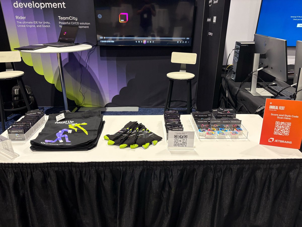 📍 We're at #UnrealFest Orlando!
Learn how JetBrains Rider for Unreal Engine supports your C++ and Blueprint development. Complete our quick survey and grab some swag!