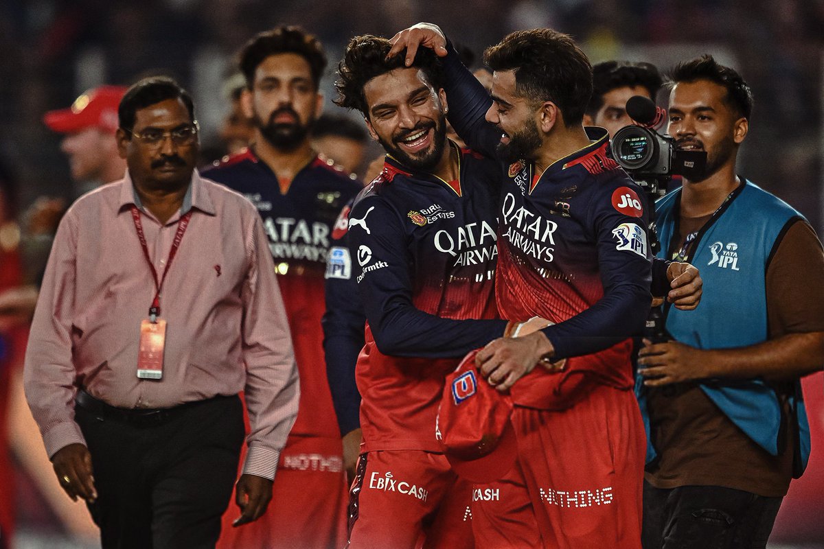 _Fenil9878_'s tweet photo. Faithfulness endured, and at last... legacy begins! 🏆 

Finally the Wait/Weight is over now...
@RCBTweets 
#RCBvsPBKS https://t.co/yLEBJB2Y0j