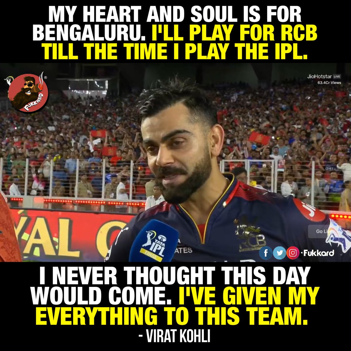 #ViratKohli &amp; #RCB🥰

#RCBvPBKS #PBKSvsRCB