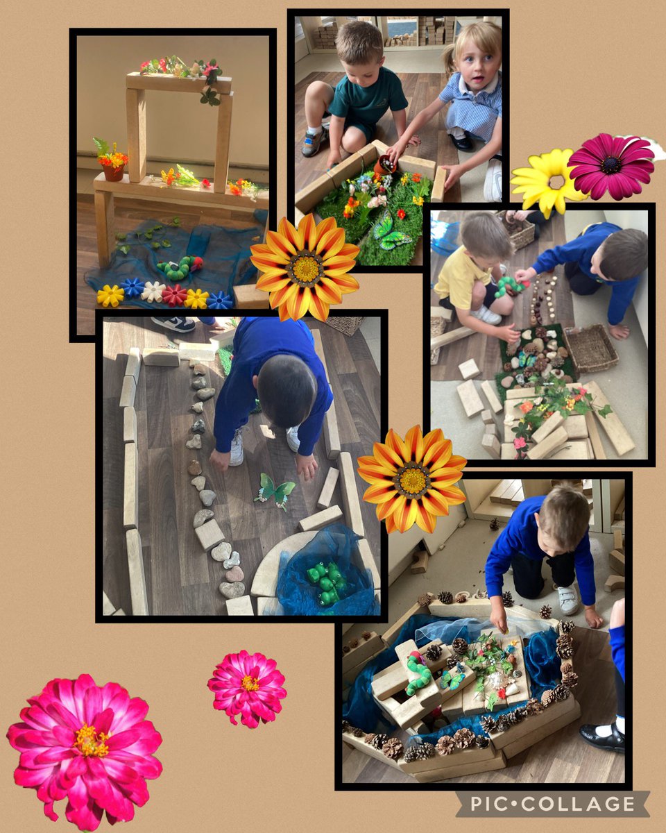 What are you going to build today?
Look at our ffantasig gardens, ponds and mini-beast homes!
We have ponds for the frogs, flowers for the butterflies and bees. We also built dark and muddy places for the worms and ants. Amazing teamwork!
<a href="/Blackwood_PS/">Blackwood Primary</a> @EAS_EarlyYears