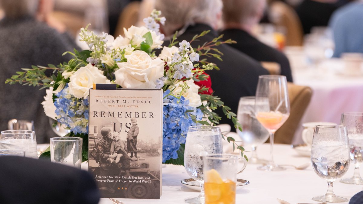 The Literary Club was honored to host Robert M. Edsel for a powerful talk on his latest book, Remember Us. Members enjoyed an afternoon of WWII history, insightful discussion, a Q&amp;A and a book signing.