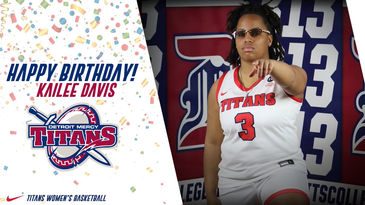 Let's give a birthday shout-out to Kailee!!
#DetroitsCollegeTeam⚔️
