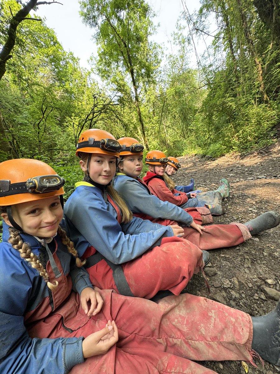 Excited to go caving! 🤩🤩