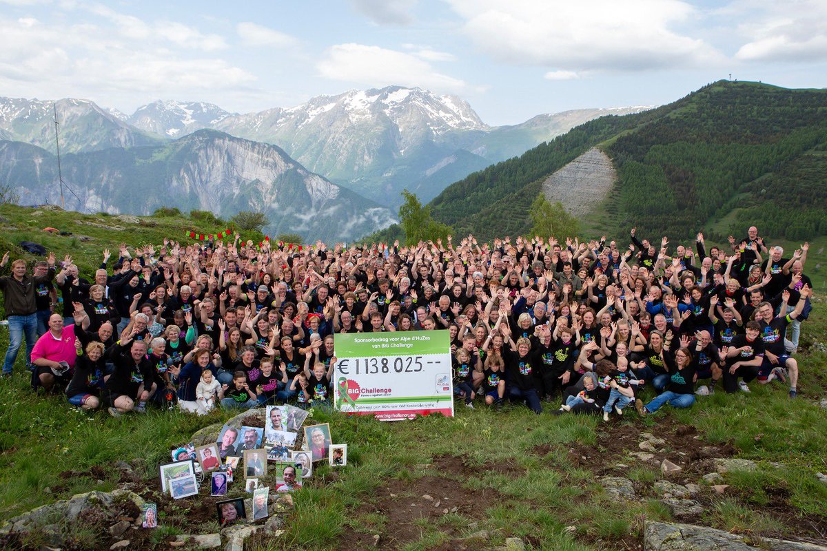BIGChallenge (@bigchallenges) on Twitter photo Onze tussenstand €1.138.025 ! Een record opbrengst per deelnemer! <a href="/alpedhuzes/">Alpe d'HuZes</a> opbrengst 100 procent <a href="/kwf_nl/">KWFKankerbestrijding</a> Onze tussenstand €1.138.025 ! Een record opbrengst per deelnemer! <a href="/alpedhuzes/">Alpe d'HuZes</a> opbrengst 100 procent <a href="/kwf_nl/">KWFKankerbestrijding</a>