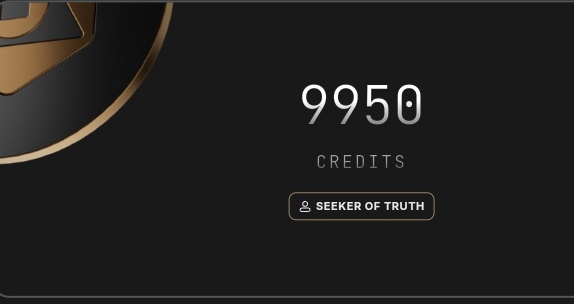 Only 50 CREDITS Left 10k Soon on <a href="/MagicNewton/">Newton</a> 

The Ticker is  $NEWT

TGE Very Soon!  First Complete Your Active Agent Quest And Claim 500 CREDITS And Claim Daily Roll